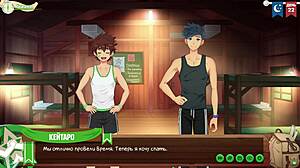 game friends camp episode 40 captures raw filming day with russian voiceover