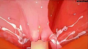 yo gwen stacy's big oppai bounce wild in bikini cowgirl ride on ben 10 marvel fantasy