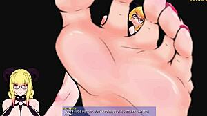 Queens Dominate Virgins with Spanking and Handjobs