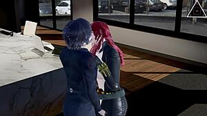 2B Black Widow Big Cock Hardcore Uncensored Sex!