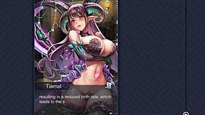 hey, pull tiamat's huge nipples till she squirts cum in king of kinks ep1?