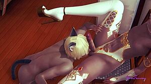 hey erik the femboy sissy gets licked before big cock anal creampie