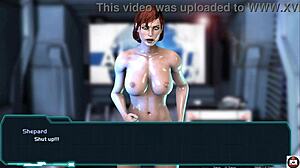 Mass Effect Parody Pt 13: Big Ass Big Tits Babe Takes Monster Cock