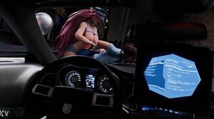 chun li in uniform handcuffs pov fight punished big tits street