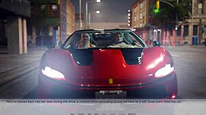 A wife and stepmom cheats rough outdoors at wedding