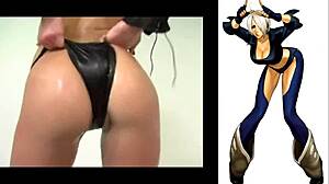 imagine jerking off to this angel fighter's nasty wet real ass