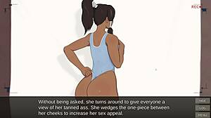 cummy bender part 2 features korra's big tits ass in tight bikini for futurama avatar parody swimsuit action