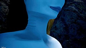 shark girl vore swallows you whole in furry animation