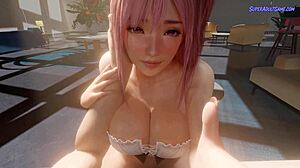 cute asian teen gets her tight pussy pounded by best friend creampie