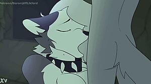 time with loona means furry boss sucking action in animation