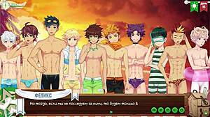 Game Friends Camp Episode 14: Twink Hunter Chats Up Gay Hentai Russian Voice Acting