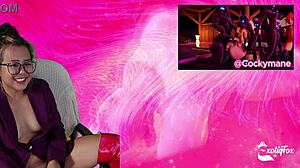 monsters stuff those bellies full with massive cocks by cockymane and jjulez while exotiqfox reacts!