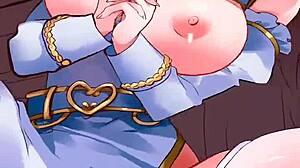 innocent big tits high priestess creampied hard by demon lord monsters in group hentai tenka fu ma