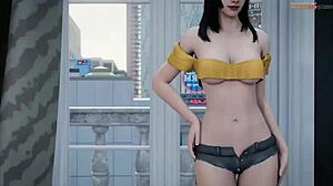 Pepsi Cartoon Babe Strips Teases Dances Solo Seductively