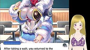 Whoa anime girl's big tits squeezed till lactating milk sprays! 🍼💦