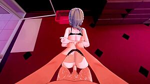 You drill Zenith Greyrat doggystyle to creampie POV