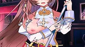 innocent big tits high priestess creampied hard by demon lord monsters in group hentai tenka fu ma