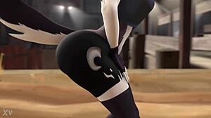 Loona's Bubble Butt Bounces Hard SFM