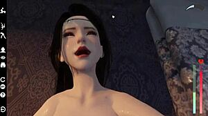 stepmom aunt tong spreads wide in romantic game creampie, tease me more?