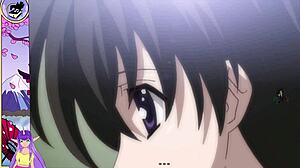 School Days Hentai: Brunette in Bikini with Massive Asian Tits