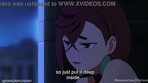 ranzanichan animates dandadan momo riding ken cowgirl with creampie