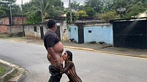 Casada Masturbates Publicly Then Fucks Cuckold Twice