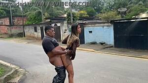 Casada Masturbates Publicly Then Fucks Cuckold Twice