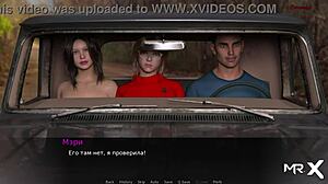 Dusklightmanor Girls Swim Topless In Hentai Anime POV Cowgirl Riding