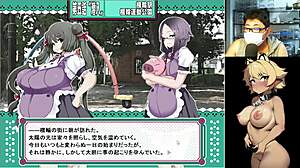 Infiltrating the enemy's base in Pocha Maid playthrough 07.