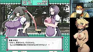 Infiltrating the enemy's base in Pocha Maid playthrough 07.