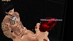 Feeling Guilty While Cheating With H3llqueenofdarkness And Aliking30.