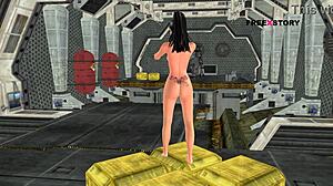 Cute Indian Girl’s Solo Fun in an Animated Porn Video