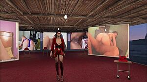 Hey, wanna see Fallout 4 turned into wild 3D anime action?