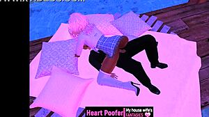 Chatting about a warm moment in cold weather