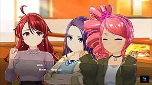 I face the demon king Eliza's big tits