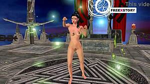 Neha Bhabhi's Sexy Poses in Animated Indian Cartoon Adventure Part 23