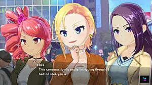 I face the demon king Eliza's big tits