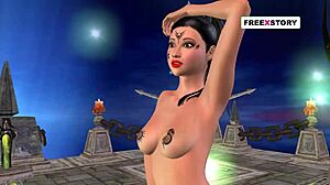 Neha Bhabhi's Sexy Poses in Animated Indian Cartoon Adventure Part 23