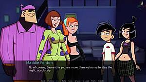 danny phantom explores amity park with goth character in part 42
