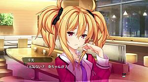 Podívej se na tuto bukkake scénu v hentai hře 05.