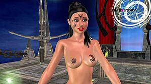 Is Neha bhabhi's adventure getting wilder? Part 28 with sexy poses.