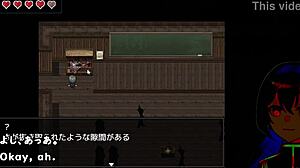 Night trial unfolds with machine-translated subtitles in a crossdressing game adventure. Hentai action awaits in part 2 and 3.