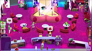 Hentai girls go wicked in club environment