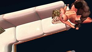 Detailed sex mixshow animation in anime style