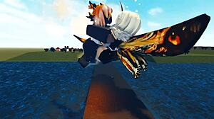 Godzilla And Mothra's Sex Battle On Roblox! 😈