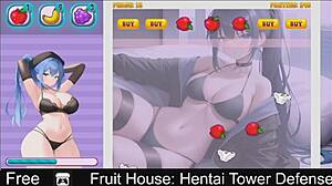 Bold fruit house hentai tower defense action