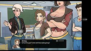 Hentai same room threesome, big boobs and 69 scenes with the three main characters