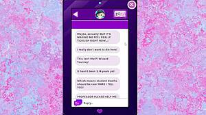 Magical mischief unfolds with the wizard's throbbing member. 😈