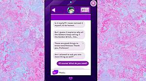 Magical mischief unfolds with the wizard's throbbing member. 😈