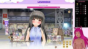 Love Cubed an anime dating game show is back for part 5 with Vtuber Lewdneko